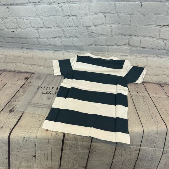 Little Bipsy Navy Striped Toddler Shirt - Picture 3 of 3